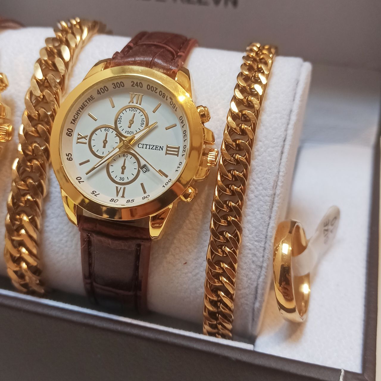 ست ساعت زنانه ومردانه برند سیتیزن CITIZEN رنگ ثابت پرفروش