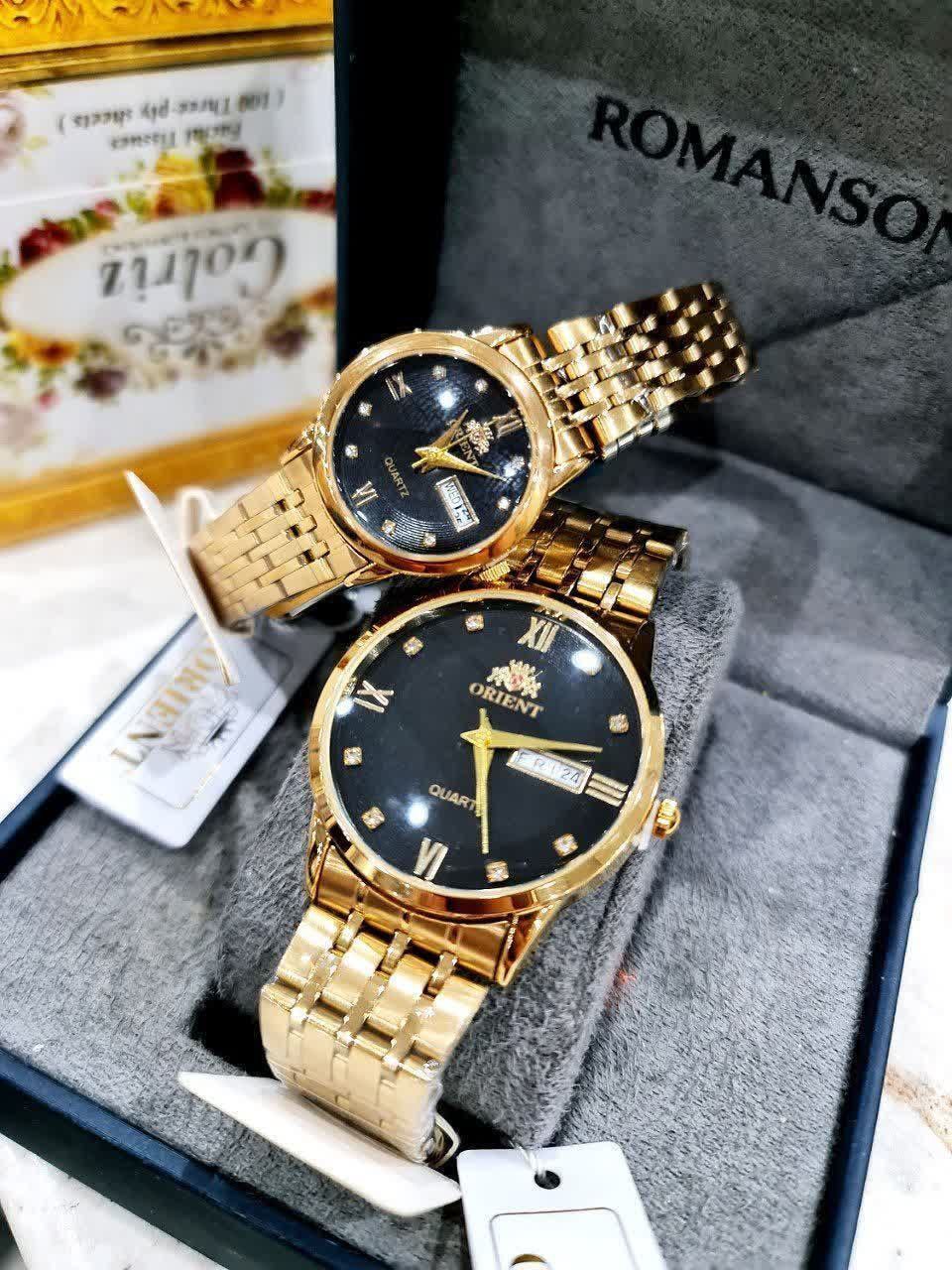 ست ساعت زنانه ومردانه برند اورینت Orient