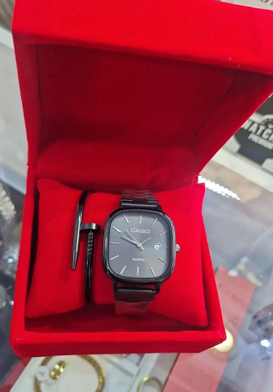 ست ساعت ودستبند کاسیو Casio