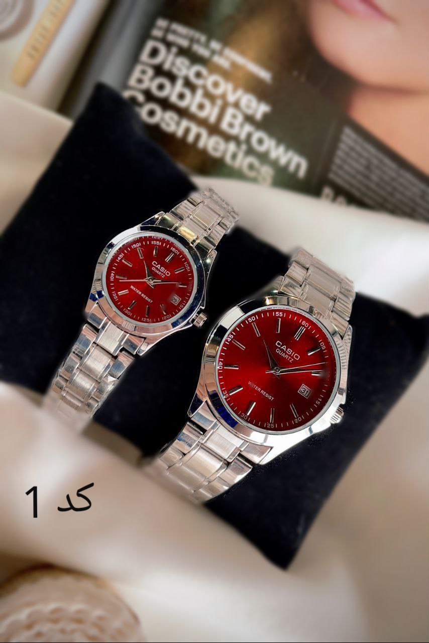 ست ساعت کاسیو زنانه و مردانه