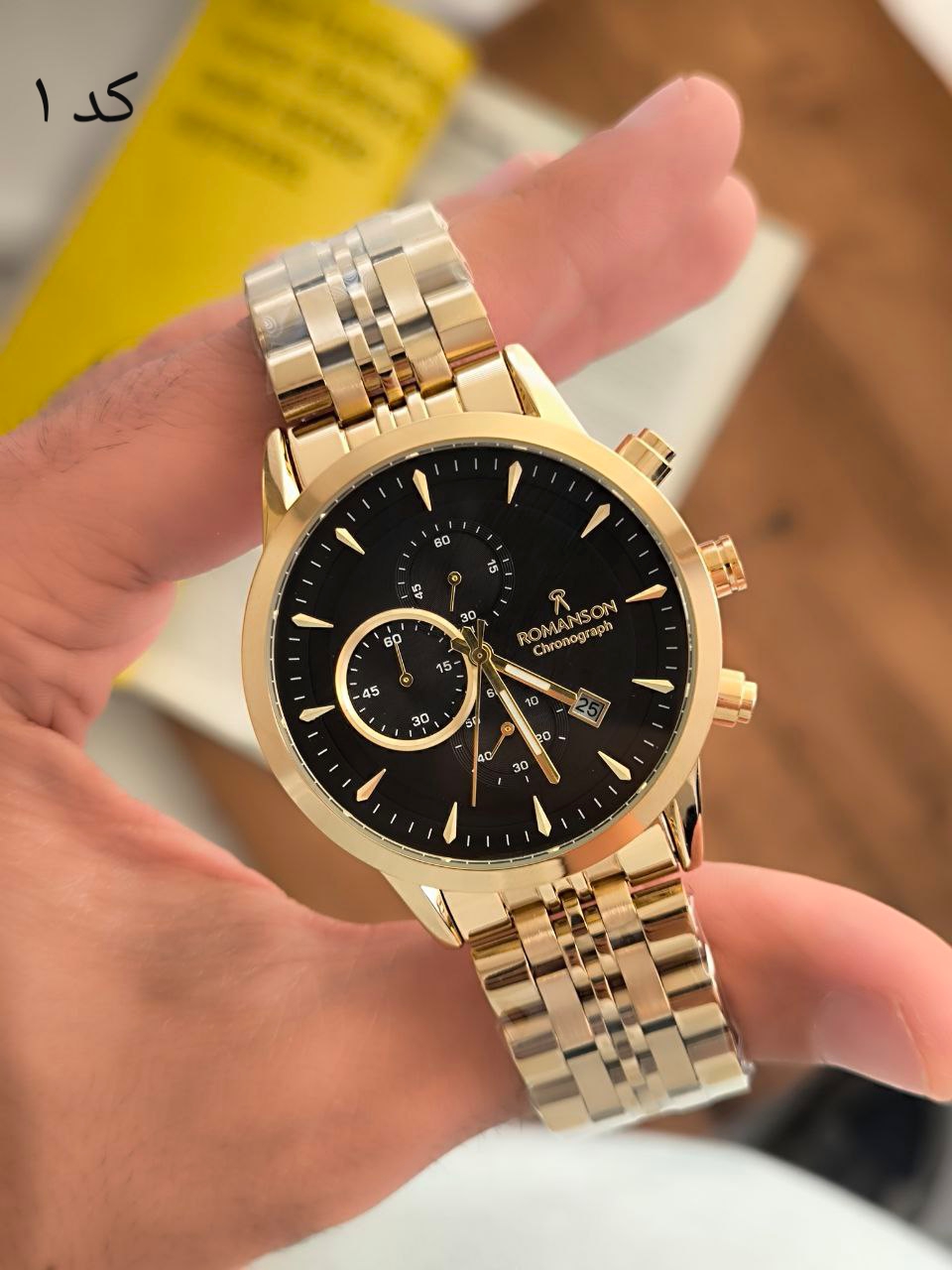 ساعت مردانه فلزی رومانسون ROMANSON