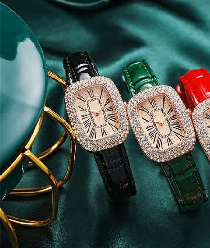 ساعت مچی زنانه ❌شارژ مجدد  Rolex   Day-Date for men  موتور ژاپن  دارای روزشمار  مارک رولکس بر روی قفل  بند استیل رنگ ثابت شیشه کریستال (تلسکوپی)