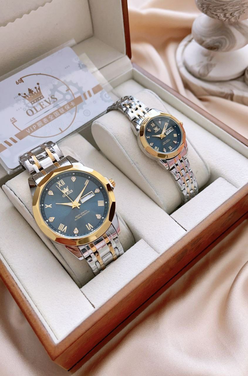 ست ساعت زنانه و مردانه برند الوز Olevs