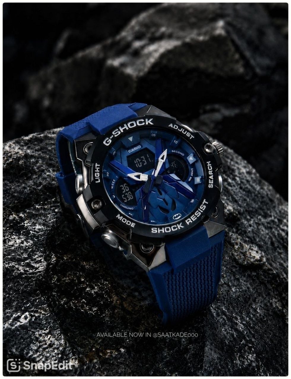ساعت مچی مردانه New Collection 🔥💣⚡️  G-shock  Die Hard  موتور ژاپن‌ دو زمانه حک شده در پشت قاب بند رابر آنتی آلرژی اصلی قاب فلزی بسیار مقاوم در برابر ضربه قفل و قاب پشت استیل  ❌امکانات:  ♦️نمایش ساعت بصورت آنالوگ(عقربه‌ای) و دیجیتال ♦️دارای آلارم  ♦️چراغ دیدشب ♦️نمایش کامل تاریخ (سال ماه و هفته) ♦️محاسبه کرنومتر صفحه ضدخش ضدآب و ضربه و ... .