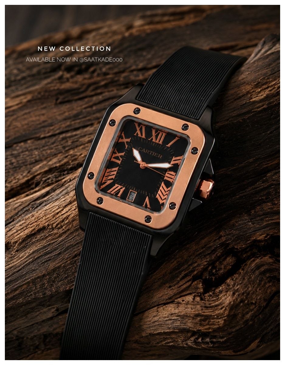 ساعت مچی مردانه Cartier For Men   ❌ساعت کارتیر مناسب استایلهای روزمره آقایان   موتور شرکتی بسیار باکیفیت دارای روزشمار شیشه کریستال بند PU قاب پشت استیل قفل استیل کمربندی  ضدآب درحد دست شستن   ارسال به همراه: جعبه چوبی و یک باتری اضافی
