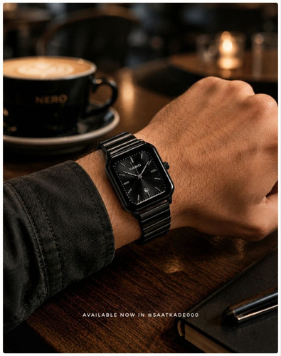 ساعت مچی مردانه Casio New Collection ساعت کاسیو استیل طرح "اولدمانی" با طراحی جدید برای آقایان موتور شرکتی درجه یک دارای روزشمار بند و قفل استیل شیشه برجسته نشکن ضدآب درحد دست شستن