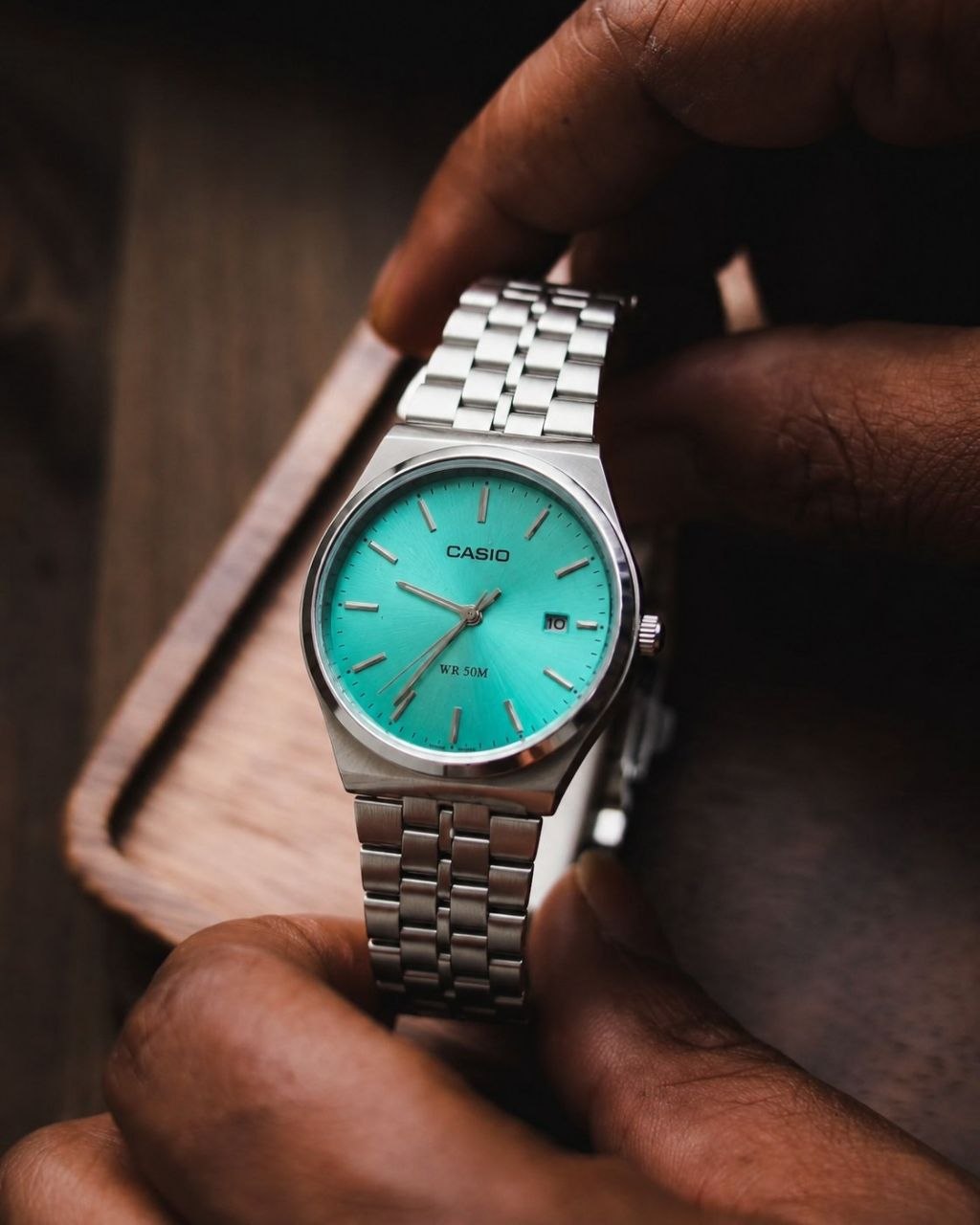 ساعت مچی ☑️casio   Man collection   كاسيو وینتیج مردانه با قیمت ،کیفیت عالی   مناسب هدیه دادن  موتور کوارتز طرح کلاسیک  مقاوم دربرابر آب  بند استیل  قفل ریلی
